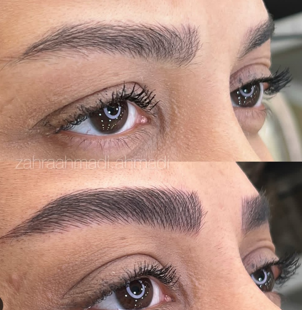 مدل رایگان برای میکروبلیدینگ ابرو(فیبروز)