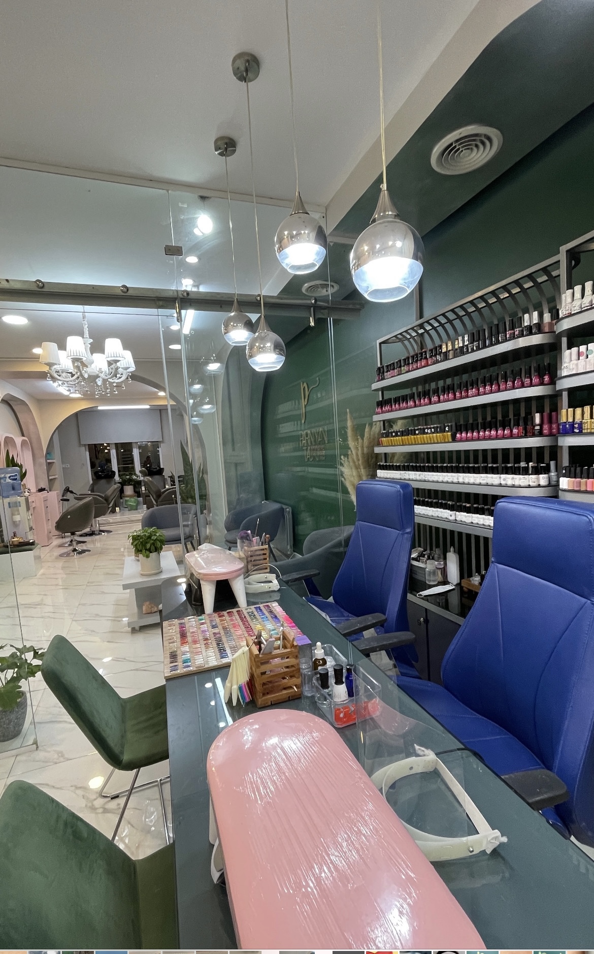 استخدام ناخنکار مژه کار رنگ کار 