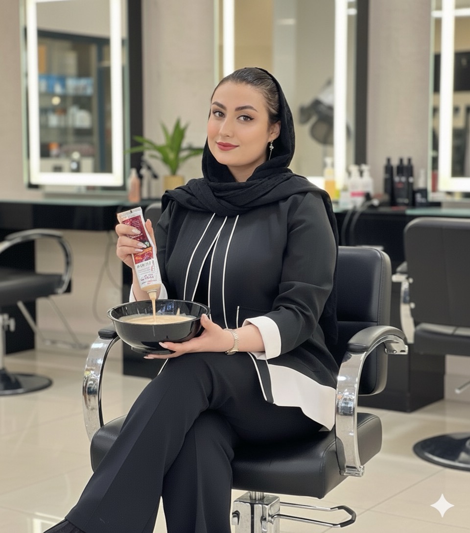 نیازمند مدل رنگ‌و لایت ، کراتین و تراپی