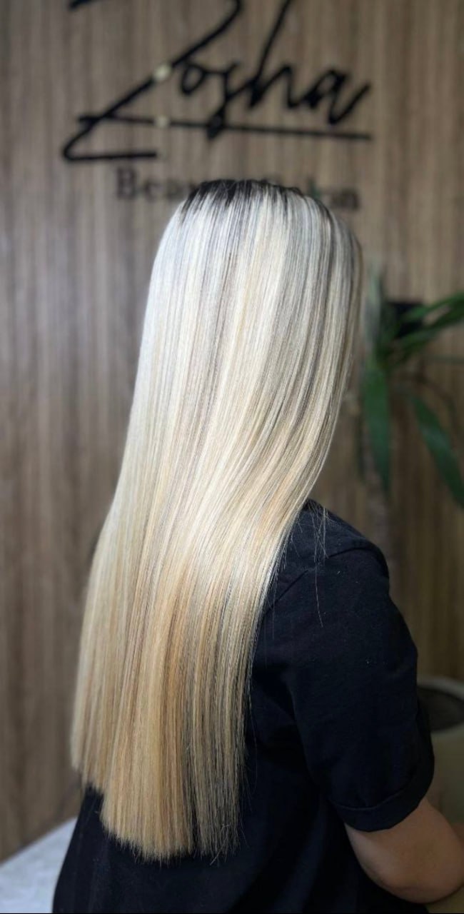 مدل پروتئین/بوتاکس/کراتین✨